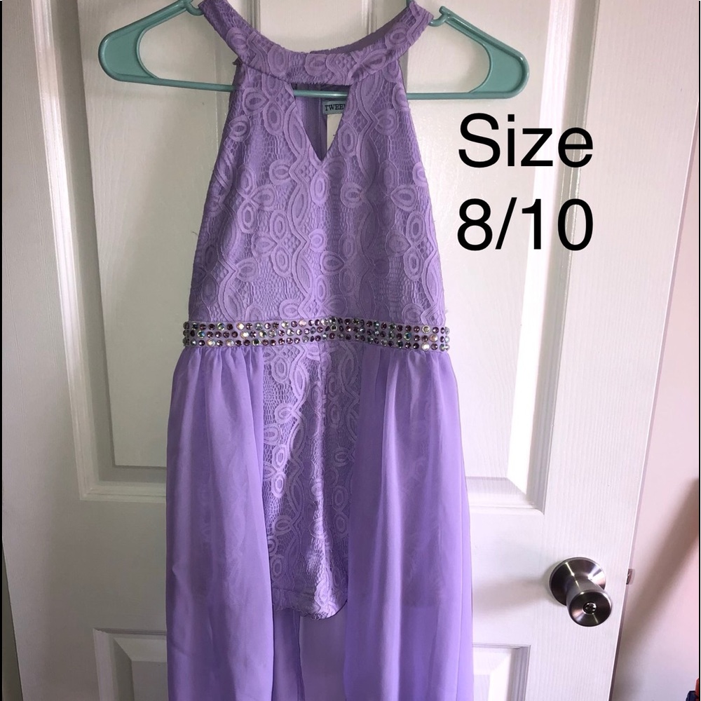 Purple romper/fun fashion